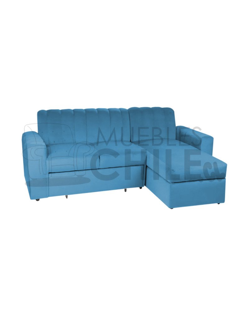 SECCIONAL CAMA BAUL NANTES DERECHO FELPA