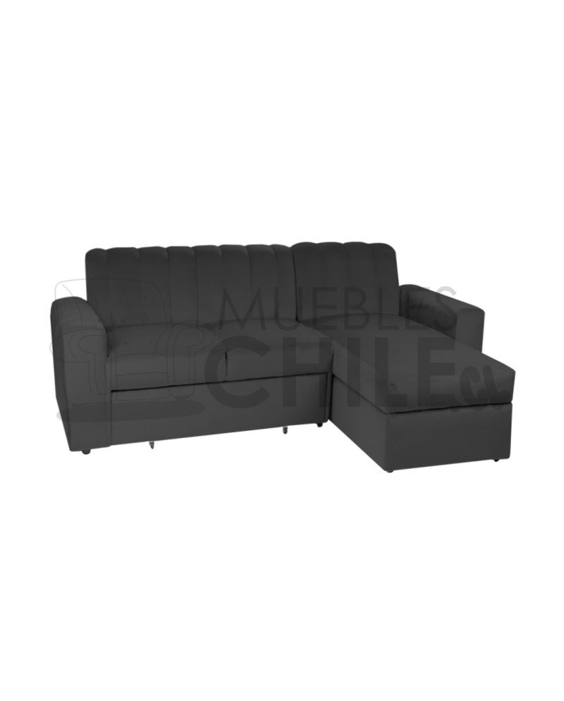 SECCIONAL CAMA BAUL NANTES DERECHO FELPA