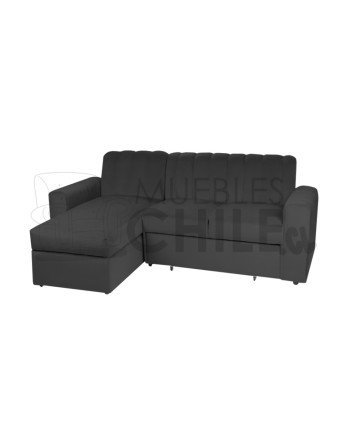 SECCIONAL CAMA BAUL NANTES IZQUIERDO FELPA