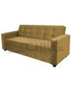 SOFA CAMA BAUL BRAZO RECTO FELPA