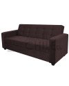 Sofá Cama Baúl Brazo Recto PU – Sofá Cama con Almacenamiento y Respaldo Reclinable