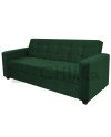 Sofá Cama Baúl Brazo Recto PU – Sofá Cama con Almacenamiento y Respaldo Reclinable