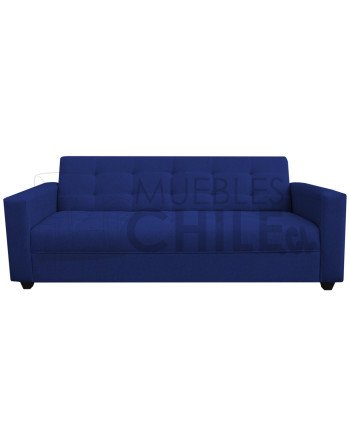 Sofá Cama Brazo Recto Tapiz Lino – Sofá Cama Reclinable Resistente y Funcional