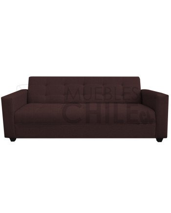 Sofá Cama Brazo Recto Tapiz Lino – Sofá Cama Reclinable Resistente y Funcional
