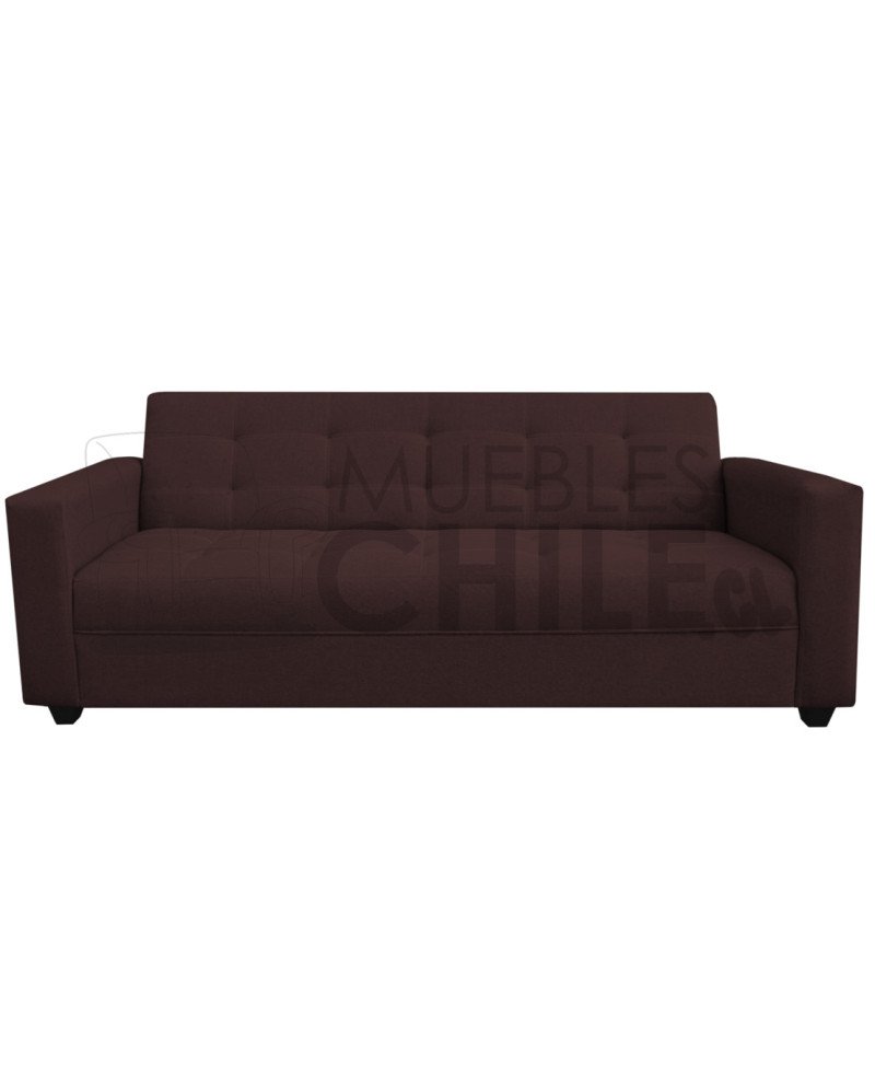 Sofá Cama Brazo Recto Tapiz Lino – Sofá Cama Reclinable Resistente y Funcional