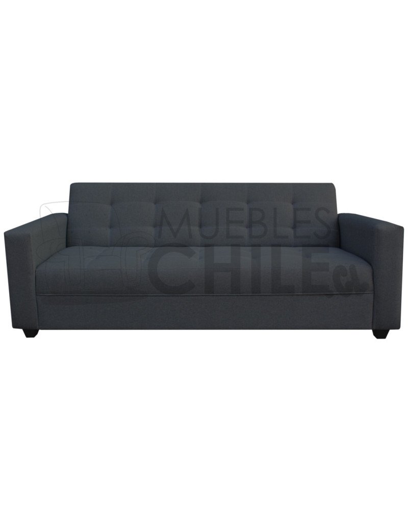 Sofá Cama Brazo Recto Tapiz Lino – Sofá Cama Reclinable Resistente y Funcional