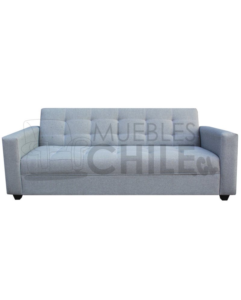 Sofá Cama Brazo Recto Tapiz Lino – Sofá Cama Reclinable Resistente y Funcional