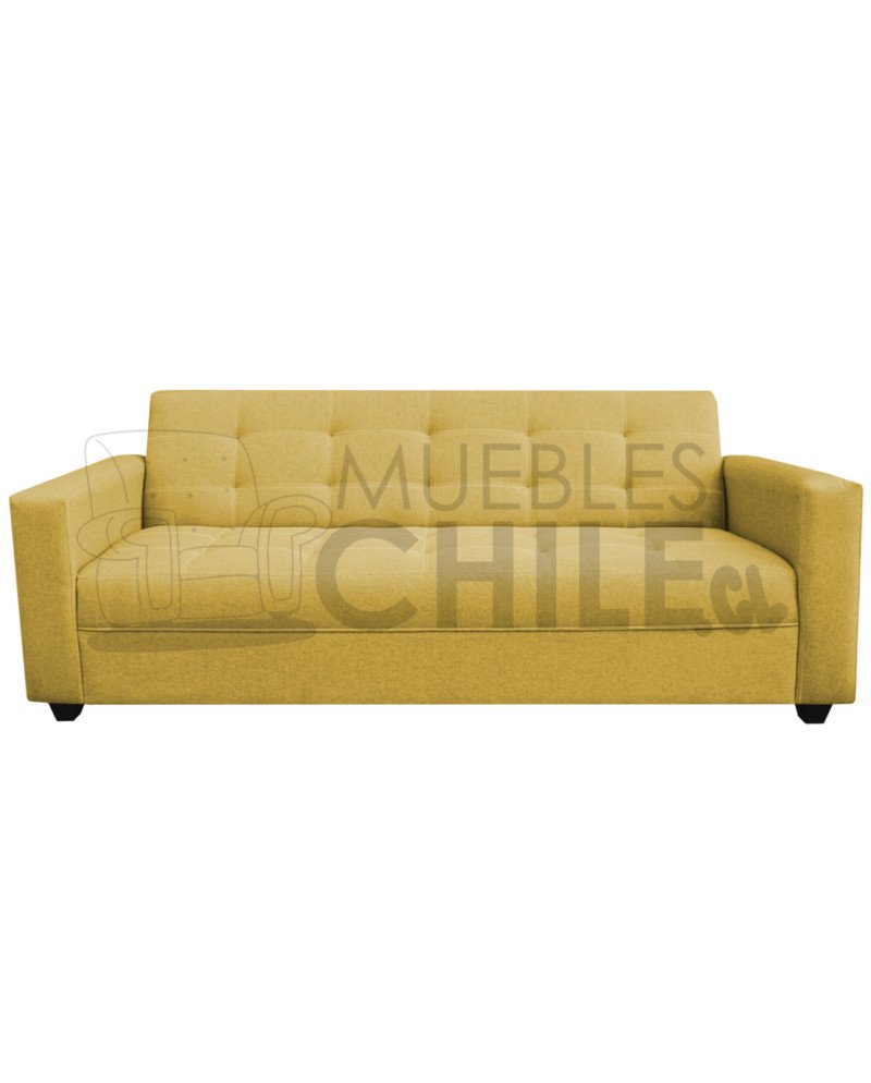 Sofá Cama Brazo Recto Tapiz Lino – Sofá Cama Reclinable Resistente y Funcional