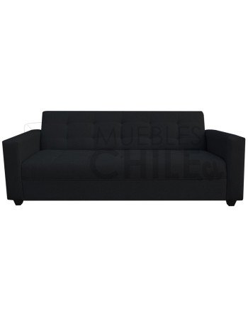 Sofá Cama Brazo Recto Tapiz Lino – Sofá Cama Reclinable Resistente y Funcional