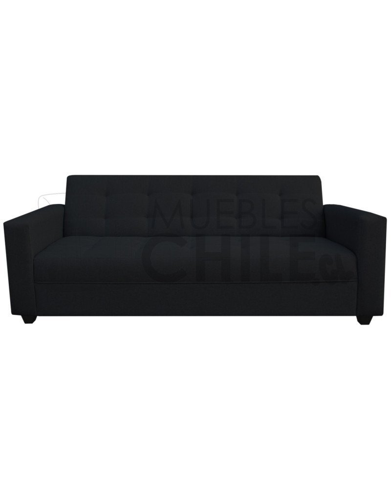Sofá Cama Brazo Recto Tapiz Lino – Sofá Cama Reclinable Resistente y Funcional