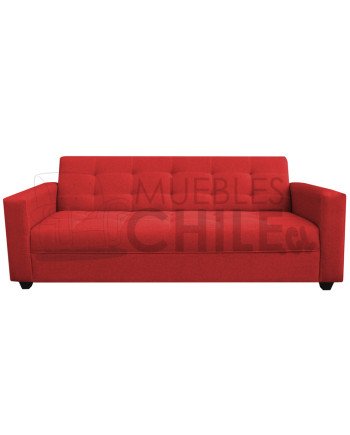 Sofá Cama Brazo Recto Tapiz Lino – Sofá Cama Reclinable Resistente y Funcional