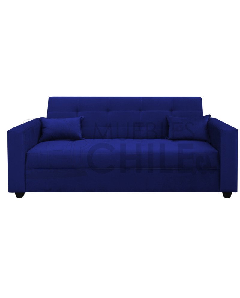 Sofá Cama Brazo Recto Tapiz Felpa – Sofá Cama Reclinable Resistente y Funcional