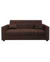Sofá Cama Brazo Recto Tapiz Felpa – Sofá Cama Reclinable Resistente y Funcional