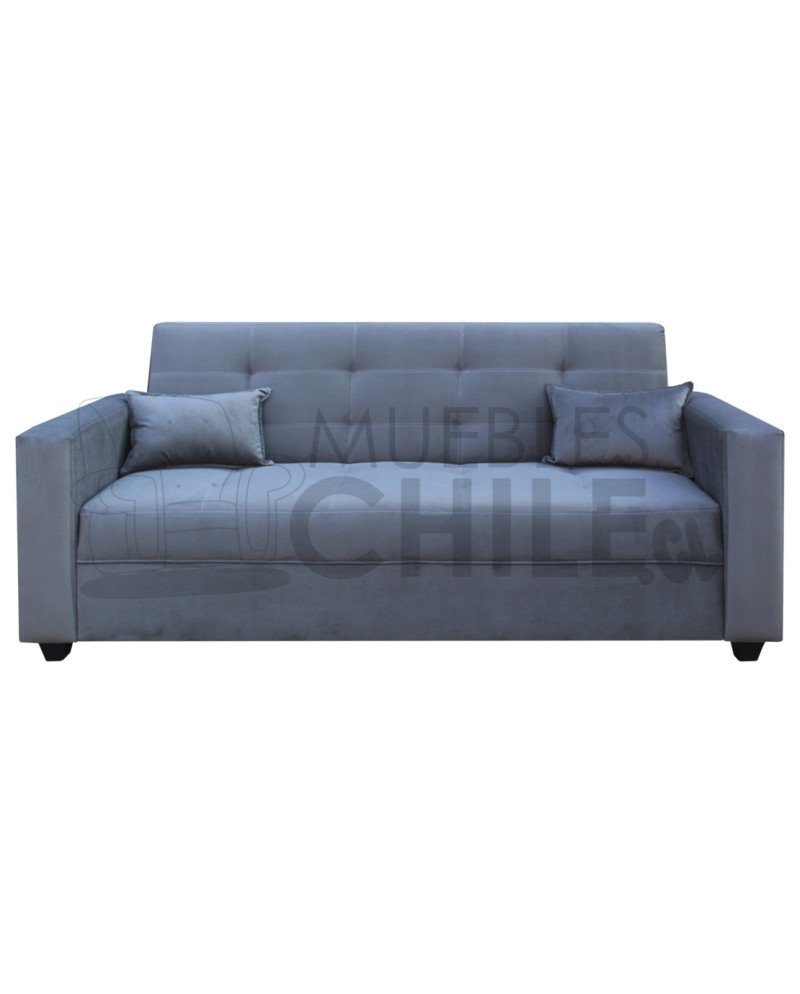 Sofá Cama Brazo Recto Tapiz Felpa – Sofá Cama Reclinable Resistente y Funcional