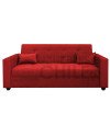 Sofá Cama Brazo Recto Tapiz Felpa – Sofá Cama Reclinable Resistente y Funcional