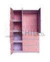 Ropero cubo Infantil Pintada en MDF – Muebles Chile