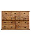 Cómoda Rústica en Pino Oregón 150cm – Muebles Chile