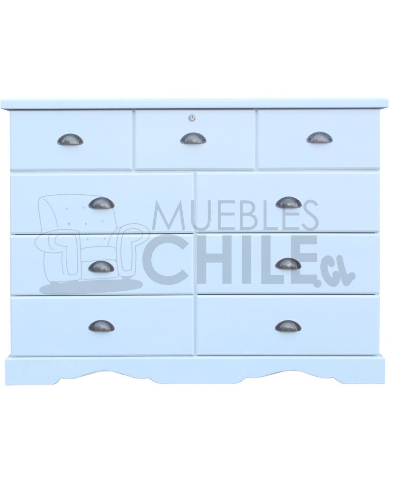 Cómoda vintage en Pino y Terciado – Muebles Chile