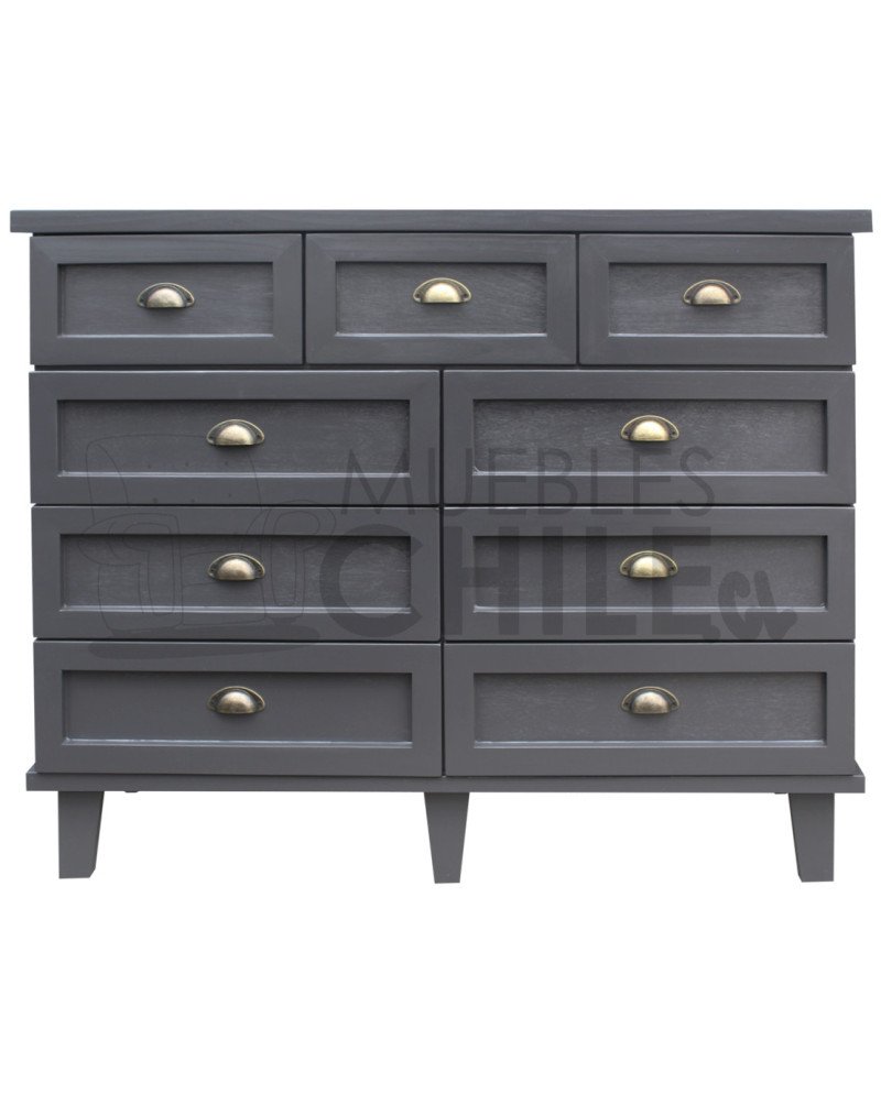 Cómoda Retro 120×100×45 cm Pata Alta – Muebles Chile