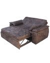 Sofá Cama Acolchado 190cm Cuero – Reclinable y Amplio
