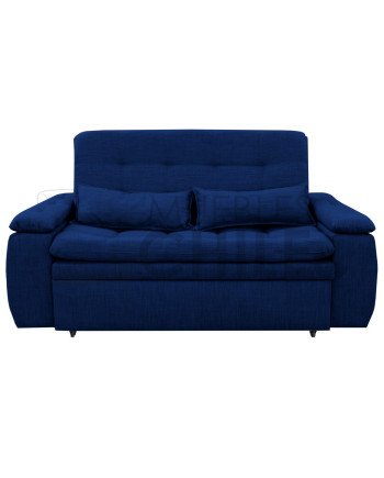 Sofá Cama Acolchado 190cm Lino – Reclinable y Amplio