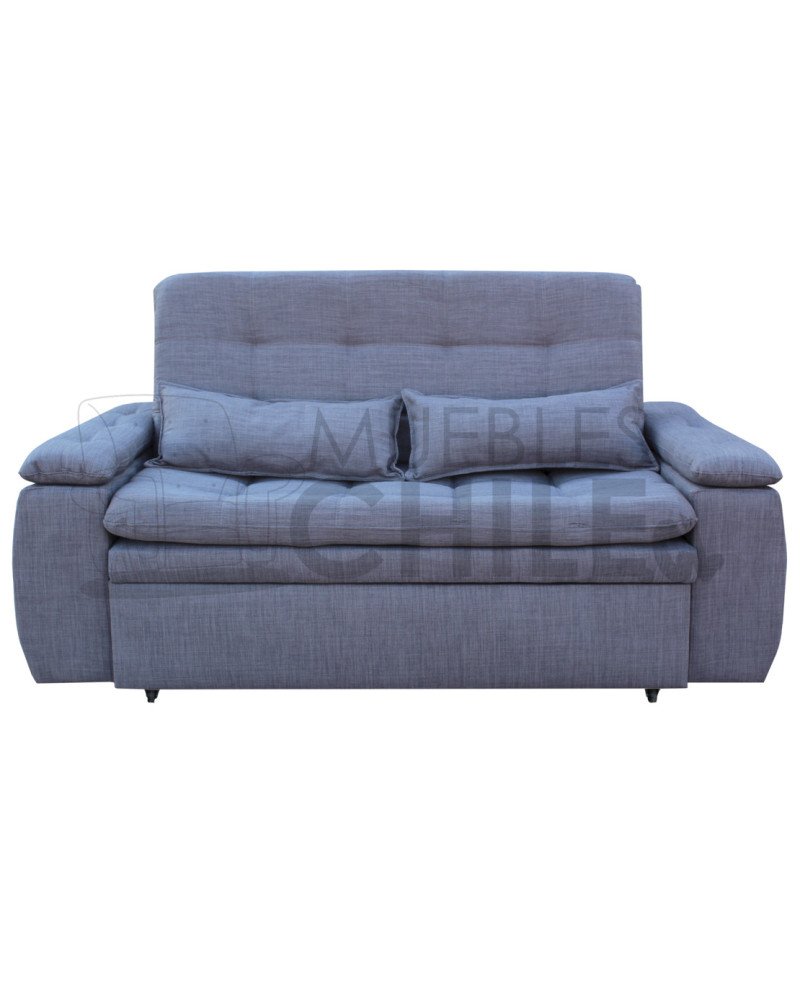 Sofá Cama Acolchado 190cm Lino – Reclinable y Amplio