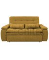 Sofá Cama Acolchado 190cm Lino – Reclinable y Amplio