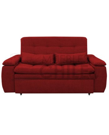 Sofá Cama Acolchado 190cm Lino – Reclinable y Amplio