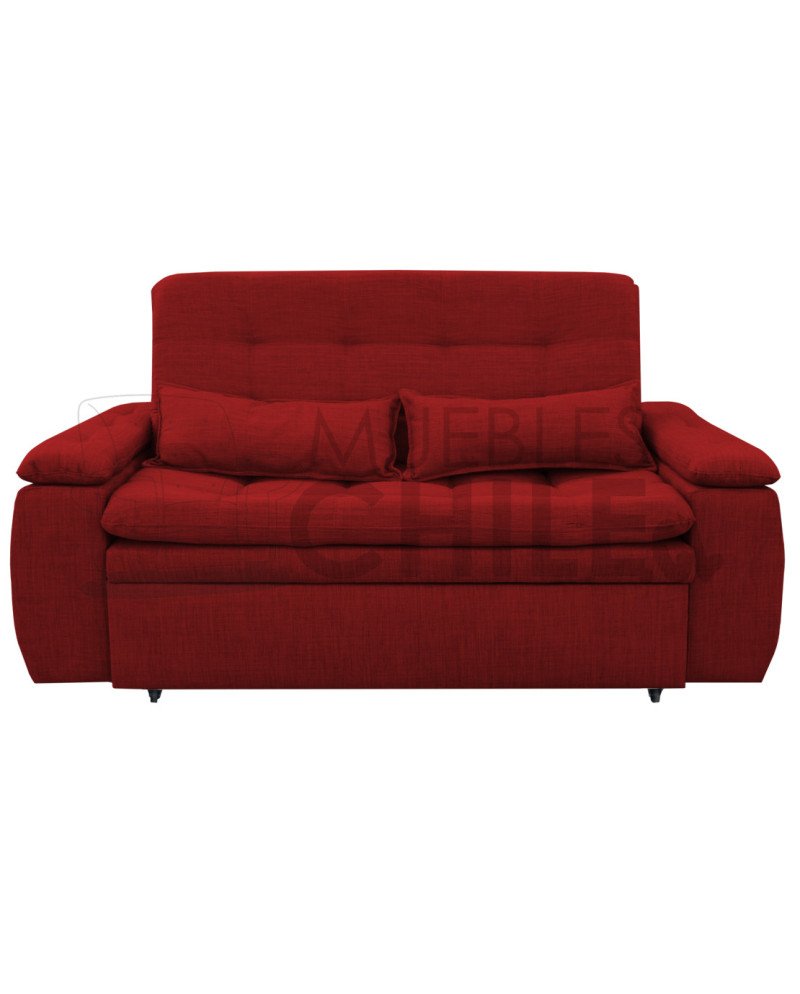 Sofá Cama Acolchado 190cm Lino – Reclinable y Amplio