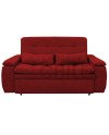 Sofá Cama Acolchado 190cm Lino – Reclinable y Amplio