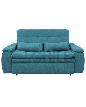 Sofá Cama Acolchado 190cm Lino – Reclinable y Amplio
