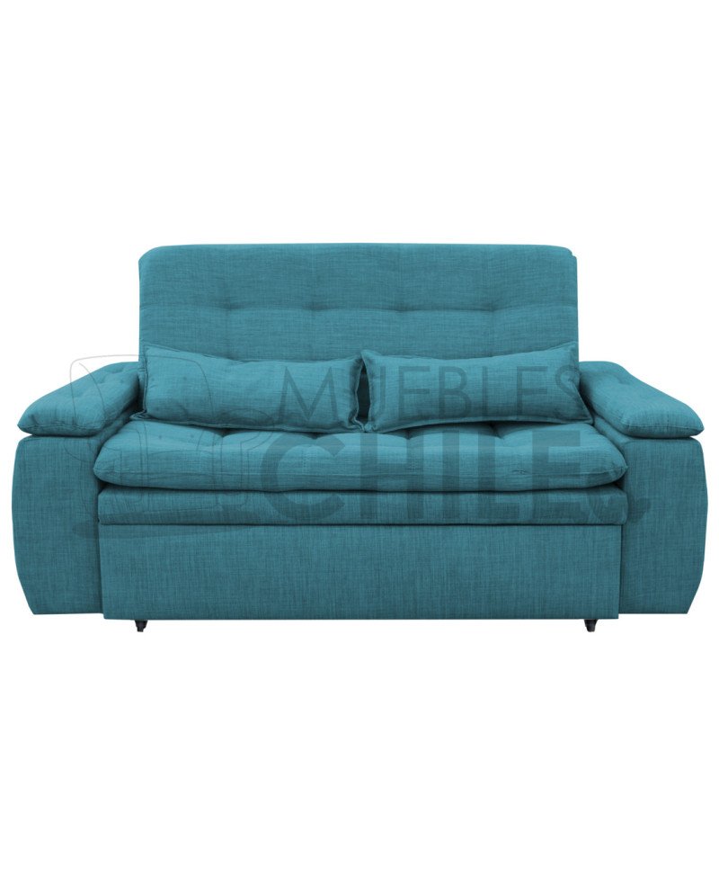 Sofá Cama Acolchado 190cm Lino – Reclinable y Amplio