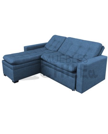 SECCIONAL CAMA BAUL IZQUIERDO TAPIZ LINO