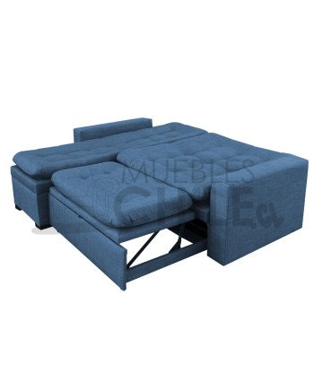 SECCIONAL CAMA BAUL IZQUIERDO TAPIZ LINO