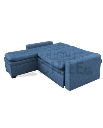 SECCIONAL CAMA BAUL IZQUIERDO TAPIZ LINO