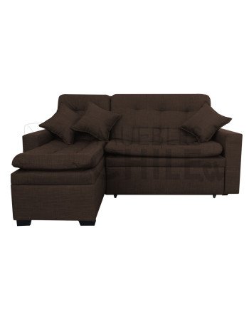 SECCIONAL CAMA BAUL IZQUIERDO TAPIZ LINO