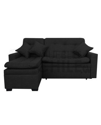 SECCIONAL CAMA BAUL IZQUIERDO TAPIZ LINO