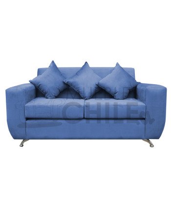 Sofá Espacio 2 Cuerpos Felpa – Sofá Moderno, Suave y de Alta Durabilidad