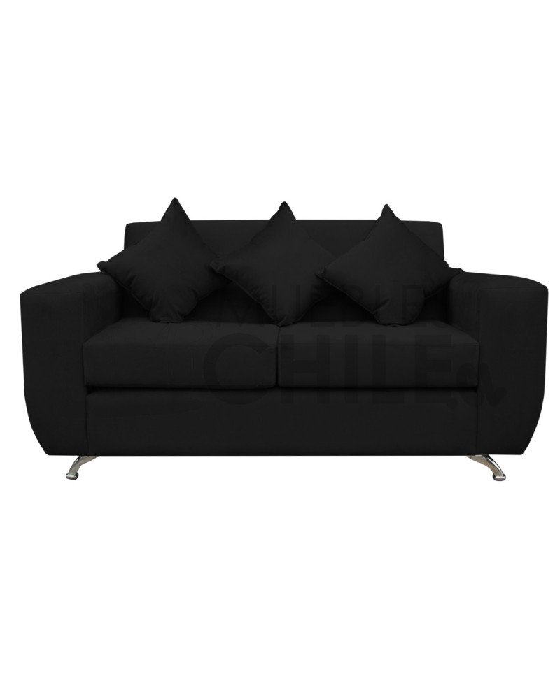 Sofá Espacio 2 Cuerpos Felpa – Sofá Moderno, Suave y de Alta Durabilidad