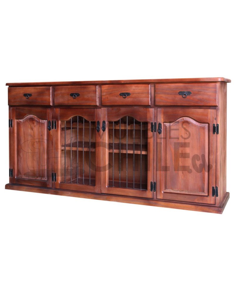 BIFE RACK RUSTICO 180CM PINO OREGON