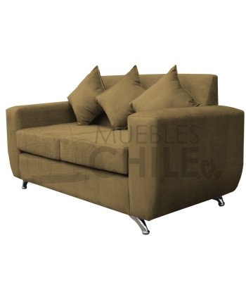 Sofá Espacio 2-3 Cuerpos felpa – Sofá Moderno y Resistente para Living
