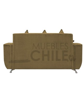 Sofá Espacio 2-3 Cuerpos felpa – Sofá Moderno y Resistente para Living