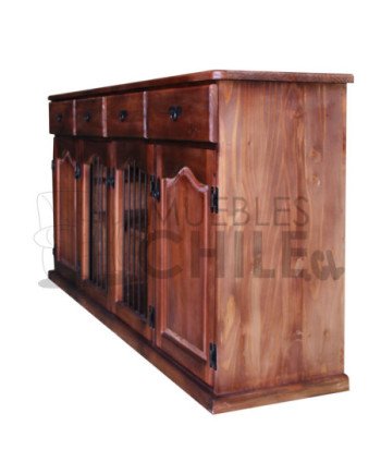 BIFE RACK RUSTICO 180CM PINO OREGON
