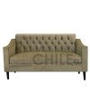 SOFA BAUL CAPITONE BRAZO CUADRADO FELPA