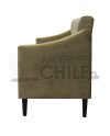 SOFA BAUL CAPITONE BRAZO CUADRADO FELPA