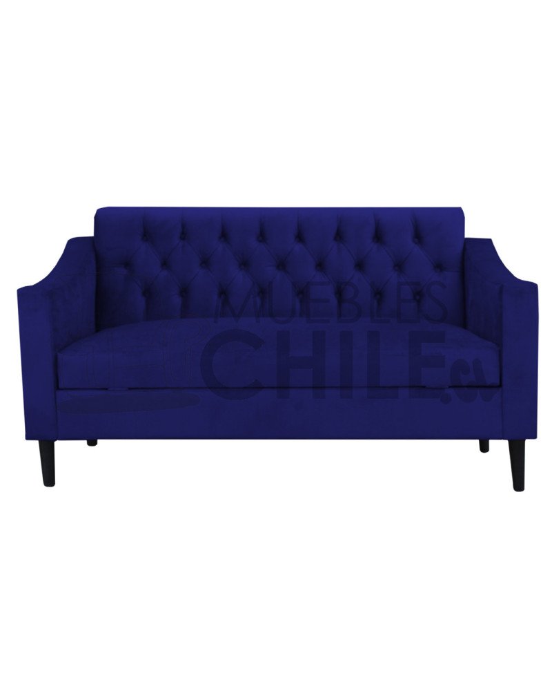 SOFA BAUL CAPITONE BRAZO CUADRADO FELPA