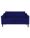 SOFA BAUL CAPITONE BRAZO CUADRADO FELPA