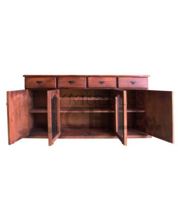 BIFE RACK RUSTICO 180CM PINO OREGON
