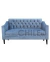 SOFA BAUL CAPITONE BRAZO CUADRADO FELPA