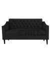 SOFA BAUL CAPITONE BRAZO CUADRADO FELPA